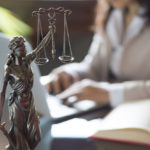 Female prosecutor working on her conspiracy case.
